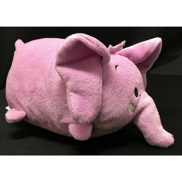 Bun Bun Elephant Plush 8" Stuffed Animal Stacking Good Stuff Light Purple - Picture 2 of 5